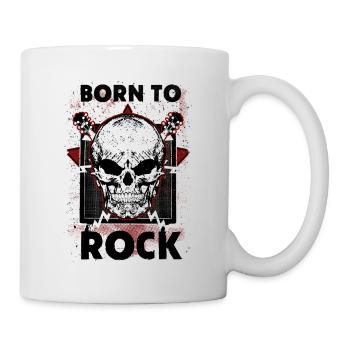 Rock Music - Born To Rock - Mug - white - Right