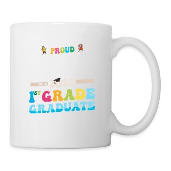 Fière maman d’une classe de 1ère année de 2023 Graduation - Mug blanc - blanc - Droite