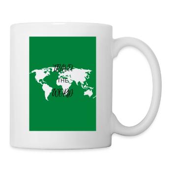 TRAVEL THE WORLD - Tasse - Weiß - Rechts