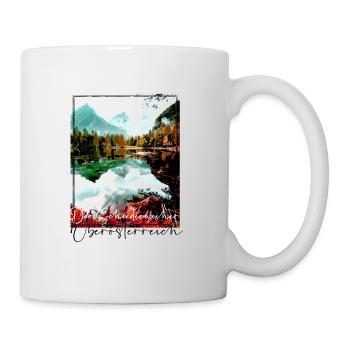 The Schiederweiher in Upper Austria,Austria - Mug - white - Right