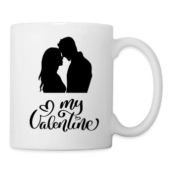 my valentine - Mug - white - Right