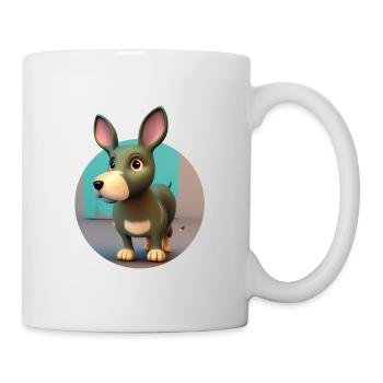 Geduldiger Wartender - Tasse - Weiß - Rechts
