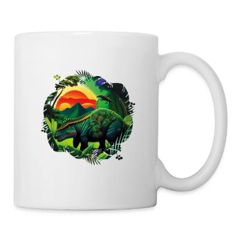 Jungle Rex - Tasse - Weiß - Rechts