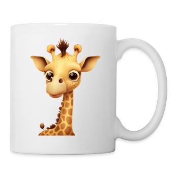 giraffe - Tasse - Weiß - Rechts