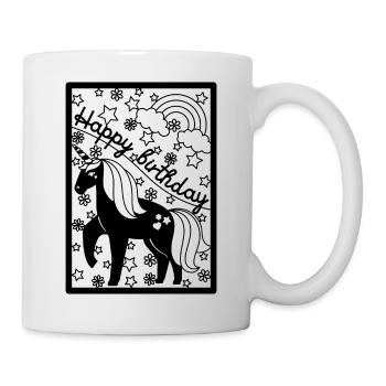 Birthday for children - Mug - white - Right