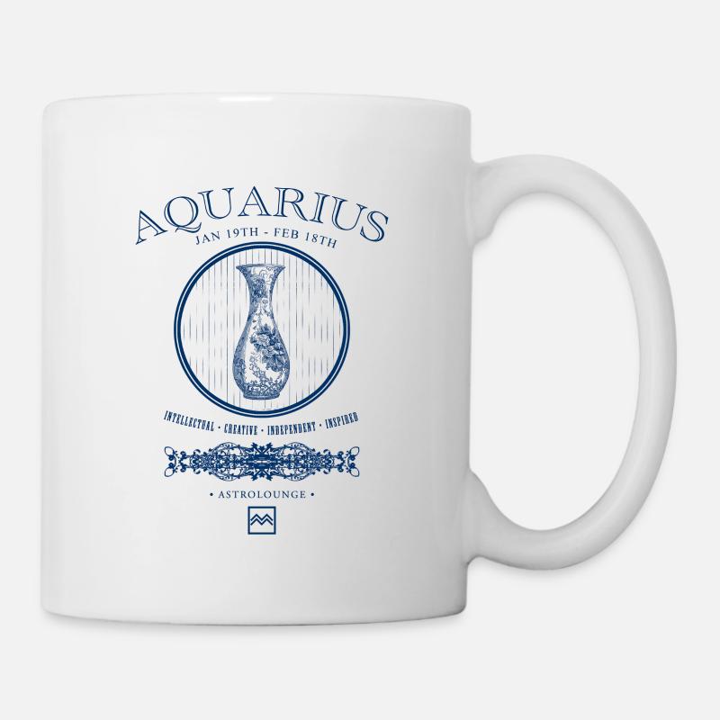 Verseau - Mug blanc - blanc