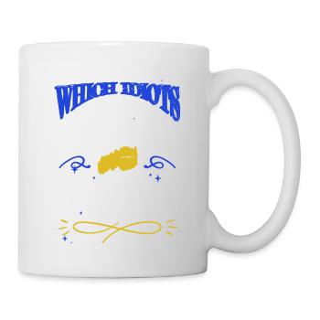 joke book dragon book animal art readers - Tasse - Weiß - Rechts