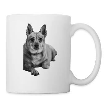 Hunger - Tasse - Weiß - Rechts