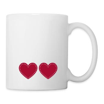 Gravidanza Baby shower Babyshower Boy Girl - Tazza - bianco - Destra
