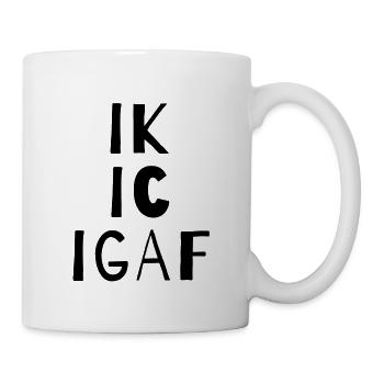 Je sais - Mug blanc - blanc - Droite