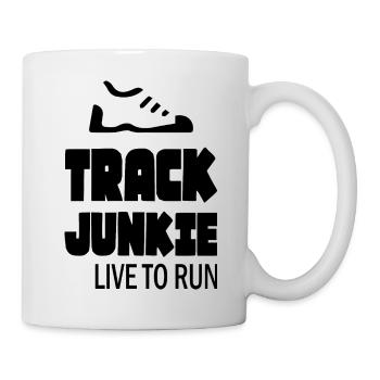 Marathon Triathlon Running Jogging Biking Cycling - Mug - white - Right