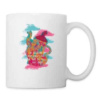 ik seih di - Tasse - Weiß - Rechts