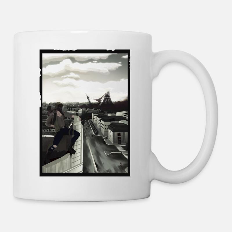 Paris post apocalyptique - Mug blanc - blanc
