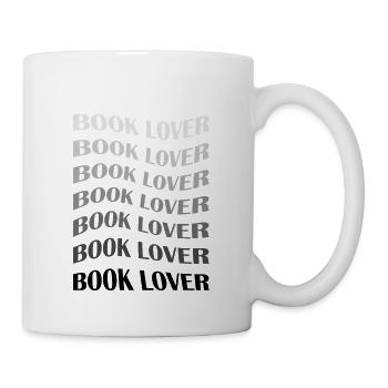 Book lover - Mug - white - Right