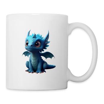 Petit dragon mignon 6 - Mug blanc - blanc - Droite