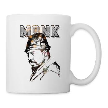 Mönch - Tasse - Weiß - Rechts