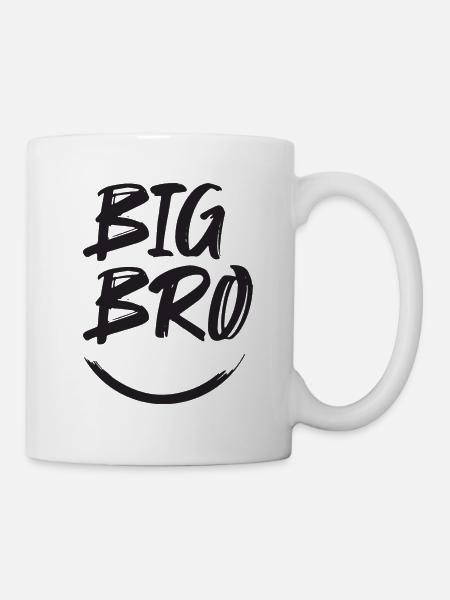 BIG BRO - Tasse - Weiß