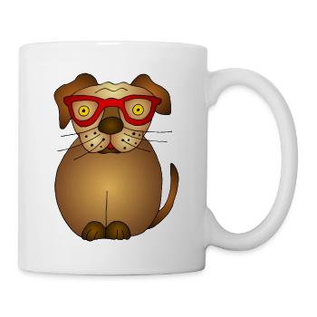 Dog - Mug - white - Right
