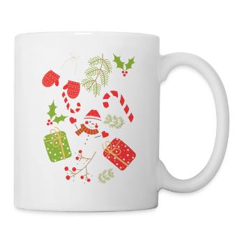 Christmas Time - Christmas Tree Decorations - Christmas - Mug - white - Right