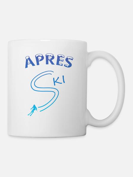 Apres Ski - Tasse - Weiß