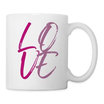 LOVE Viva Magenta Colorful - Mug - white - Right