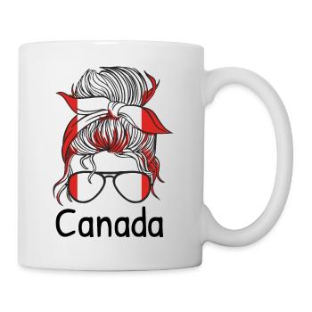 Canada Flag Maple Leaf Canadian Flag Canada - Mug - white - Right