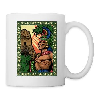 Guatemala Guatemalan Flagge DNA I Geschenk - Tasse - Weiß - Rechts