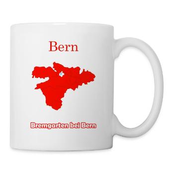 Bezirke Bremgarten bei Bern Karte Bern Stadtkarte - Tasse - Weiß - Rechts