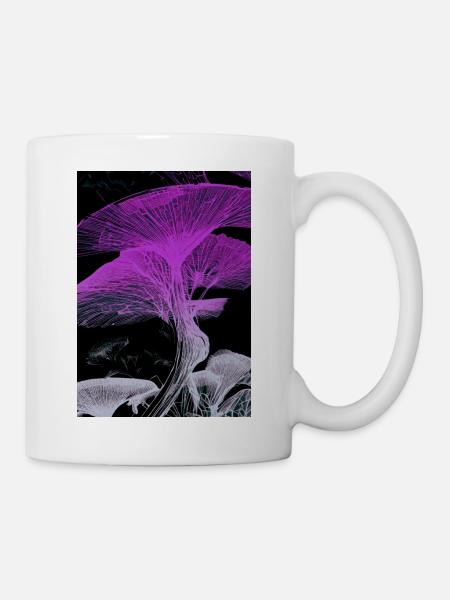 Ginko Pink - Tasse - Weiß