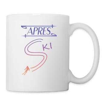 Apres Ski ski - Tasse - Weiß - Rechts