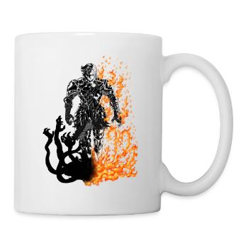 Krieger Mann der Finsternis - Tasse - Weiß - Rechts