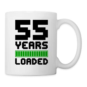 55 Years Loaded 55th Birthday - Mug - white - Right