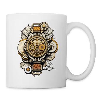 Les montres-bracelets vintage sont cultes et culturelles - Mug blanc - blanc - Droite