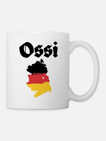 Ossi DDR Ostdeutschland - Tasse - Weiß