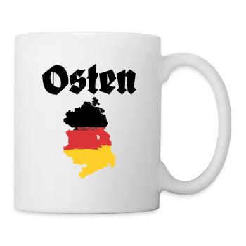 Osten DDR Ostdeutschland - Tasse - Weiß - Rechts