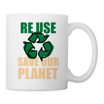 Nature - Tasse - Weiß - Rechts