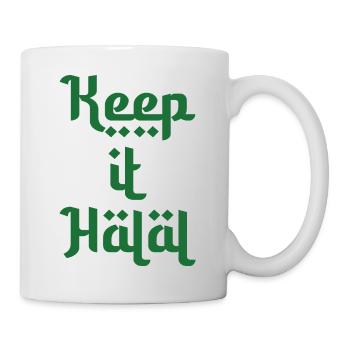 keep it halal gift idea - Mug - white - Right