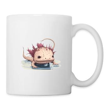 Je suis axolotlement génial - Mug blanc - blanc - Droite