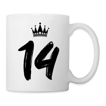 14 crowns - Mug - white - Right