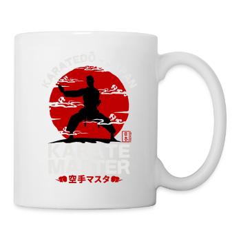 Karate master bushido japan - Mug - white - Right