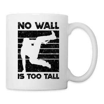 Idées cadeaux Parkour - Mug blanc - blanc - Droite