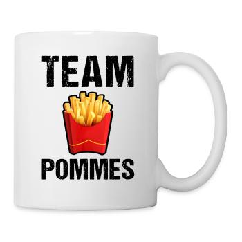 Team Pommes Frites Frites Restauration rapide - Mug blanc - blanc - Droite