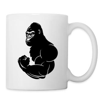 Gorilla Strong - Mug - white - Right