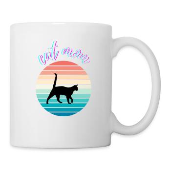 Maman chat - Mug blanc - blanc - Droite