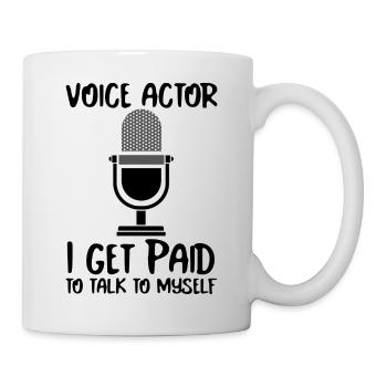VOA PaidTalkMyself1b - Mug - white - Right