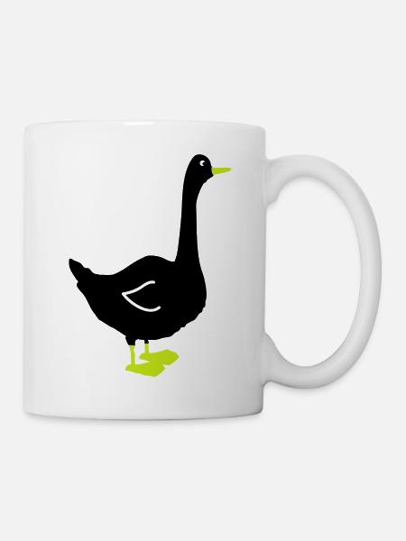 gans - Tasse - Weiß