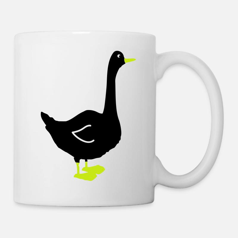 gans - Tasse - Weiß