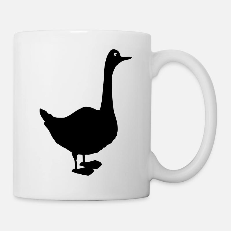 gans - Tasse - Weiß