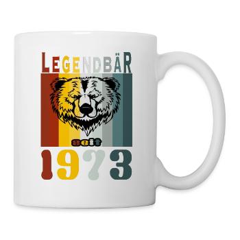 Legendär seit 1973. - Tasse - Weiß - Rechts
