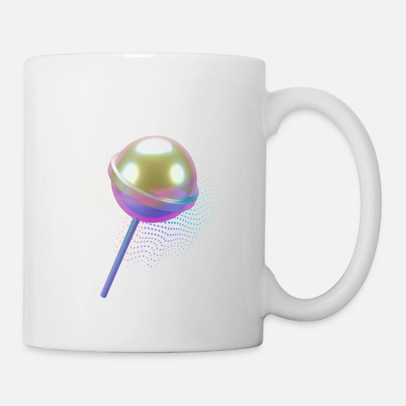 Lollypop - Tasse - Weiß